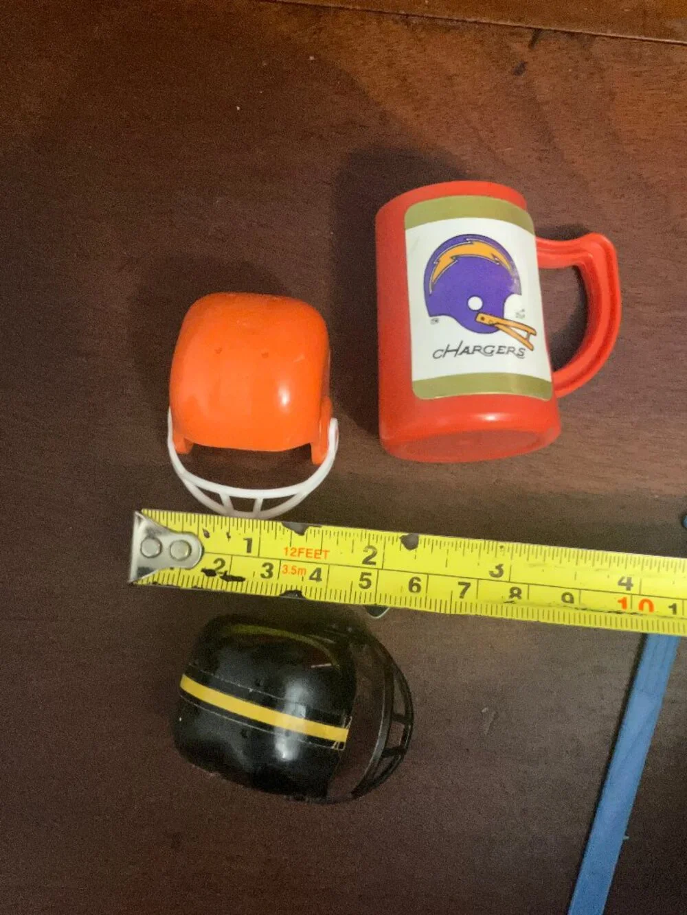 Lot of Vintage Plastic Sports-Themed Cake / Cupcake Toppers or Toy Parts